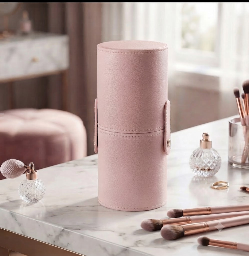 The Hastiere PU Leather Brush Cylinder