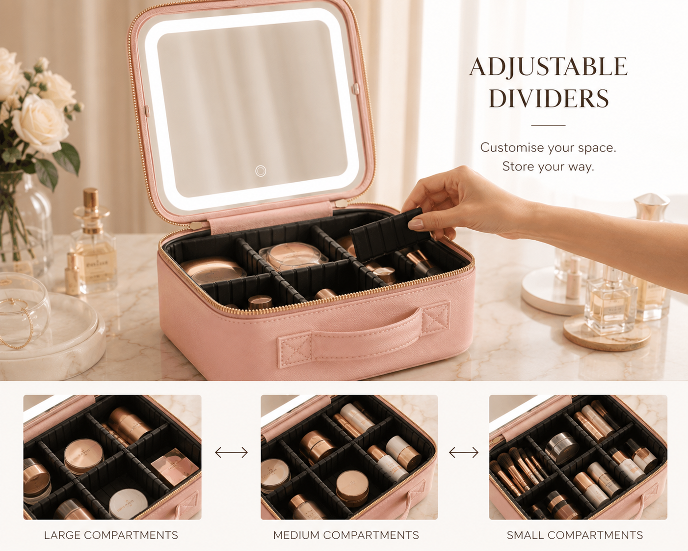 Hastiere Glow Vanity Case