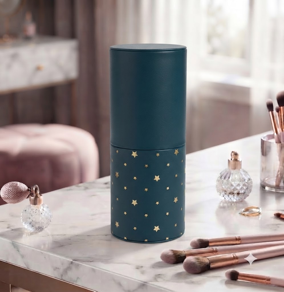 The Hastiere PU Leather Brush Cylinder