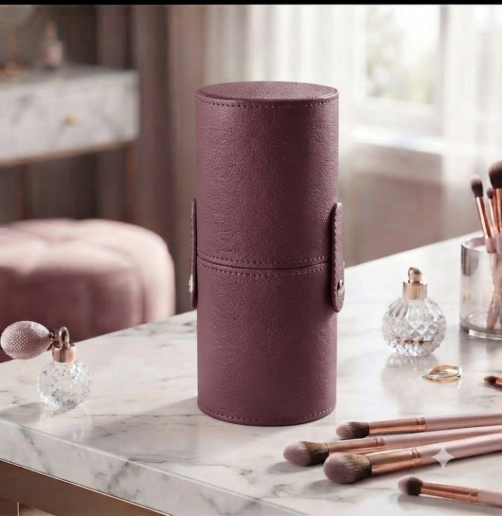 The Hastiere PU Leather Brush Cylinder